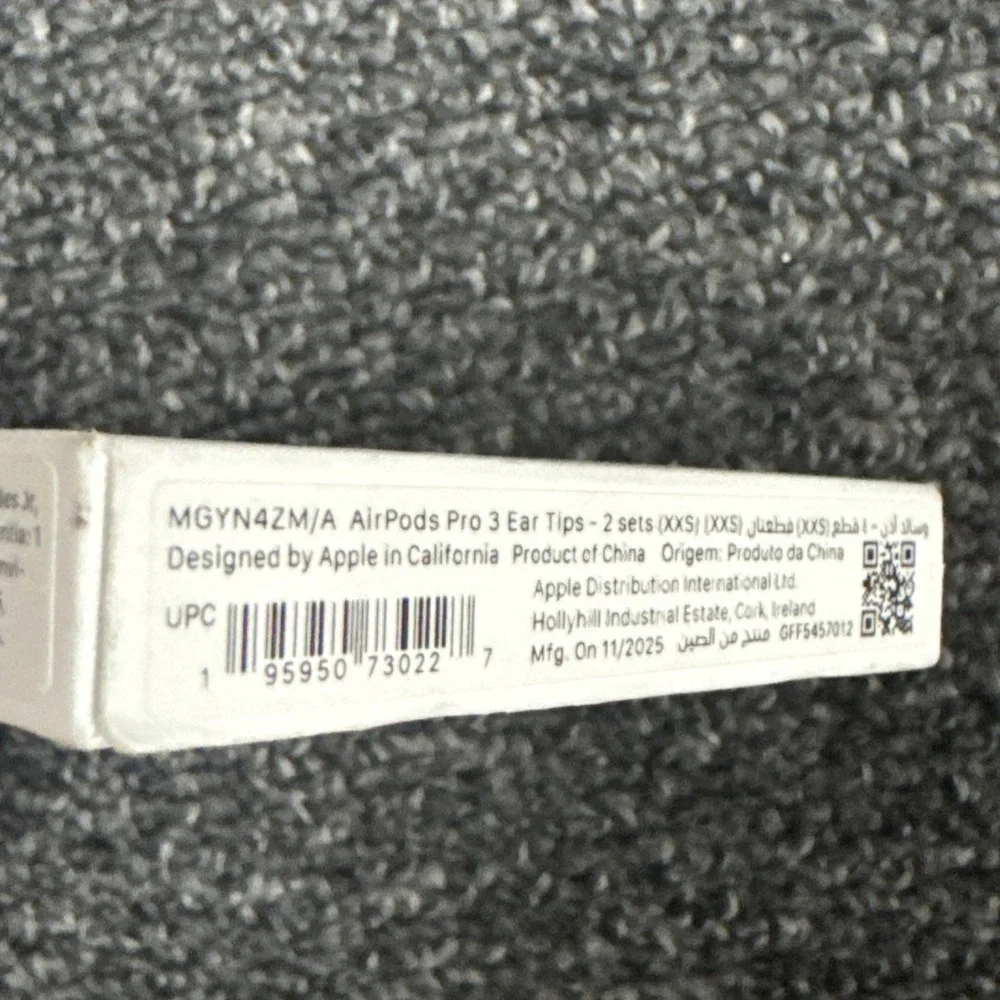 Apple Airpod Pro 3 Replacement Earbud Ear Tips - OEM - New/ Sealed